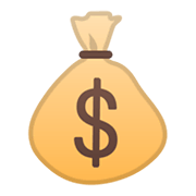 Émoji 💰 Sac Plein D’argent sur Google Android 10.0 March 2020 Feature Drop.