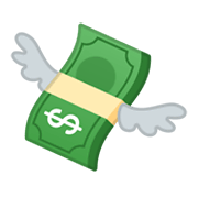 💸 Emoji Geldschein mit Flügeln Google Android 10.0 March 2020 Feature Drop.