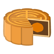 Emoji 🥮 Torta Della Luna su Google Android 10.0 March 2020 Feature Drop.