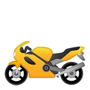 Emoji 🏍️ Motocicletta su Google Android 10.0 March 2020 Feature Drop.