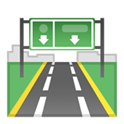 Emoji 🛣️ Autostrada su Google Android 10.0 March 2020 Feature Drop.