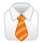 Emoji 👔 Cravatta su Google Android 10.0 March 2020 Feature Drop.