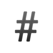 Emoji #️ Segno della griglia su Google Android 10.0 March 2020 Feature Drop.