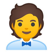 Emoji 🧑‍💼 Persona Che Fa Un Lavoro D’ufficio su Google Android 10.0 March 2020 Feature Drop.