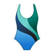 Emoji 🩱 Costume Da Bagno Intero su Google Android 10.0 March 2020 Feature Drop.