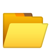📂 Emoji Carpeta De Archivos Abierta en Google Android 10.0 March 2020 Feature Drop.