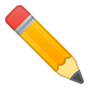 Émoji ✏️ Crayon sur Google Android 10.0 March 2020 Feature Drop.