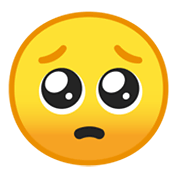 🥺 Emoji bettelndes Gesicht Google Android 10.0 March 2020 Feature Drop.