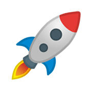 Emoji 🚀 Razzo su Google Android 10.0 March 2020 Feature Drop.