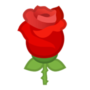 Emoji 🌹 Rosa su Google Android 10.0 March 2020 Feature Drop.