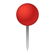 Emoji 📍 Puntina Arrotondata su Google Android 10.0 March 2020 Feature Drop.