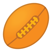 Emoji 🏉 Pallone Da Rugby su Google Android 10.0 March 2020 Feature Drop.