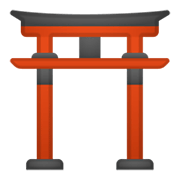 Émoji ⛩️ Sanctuaire Shinto sur Google Android 10.0 March 2020 Feature Drop.