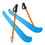 Émoji 🎿 Ski sur Google Android 10.0 March 2020 Feature Drop.