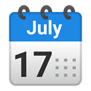 Emoji 🗓️ Calendario A Spirale su Google Android 10.0 March 2020 Feature Drop.