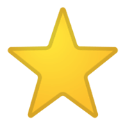 ⭐ Emoji Estrella Blanca Mediana en Google Android 10.0 March 2020 Feature Drop.