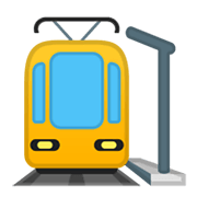 🚉 Emoji Estación De Tren en Google Android 10.0 March 2020 Feature Drop.