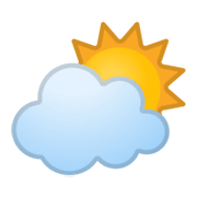 ⛅ Emoji Sol Detrás De Una Nube en Google Android 10.0 March 2020 Feature Drop.