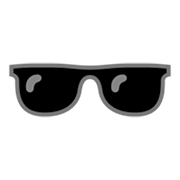 Emoji 🕶️ Occhiali Da Sole su Google Android 10.0 March 2020 Feature Drop.