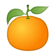 Emoji 🍊 Mandarino su Google Android 10.0 March 2020 Feature Drop.