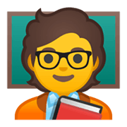 🧑‍🏫 Emoji Lehrer(in) Google Android 10.0 March 2020 Feature Drop.