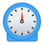 Émoji ⏲️ Horloge sur Google Android 10.0 March 2020 Feature Drop.