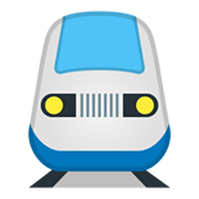 Émoji 🚆 Train sur Google Android 10.0 March 2020 Feature Drop.