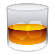 Emoji 🥃 Bicchiere Tumbler su Google Android 10.0 March 2020 Feature Drop.