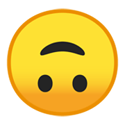 🙃 Emoji Rosto De Cabeça Para Baixo na Google Android 10.0 March 2020 Feature Drop.