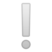 ❕ Emoji Exclamación Blanca en Google Android 10.0 March 2020 Feature Drop.