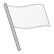 Emoji ⚐ Bandiera bianca su Google Android 10.0 March 2020 Feature Drop.