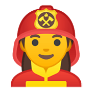 👩‍🚒 Emoji Bombera en Google Android 10.0 March 2020 Feature Drop.