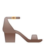 Emoji 👡 Sandalo Da Donna su Google Android 10.0 March 2020 Feature Drop.