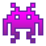 Émoji 👾 Monstre De L’espace sur Google Android 10.0.