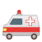 Emoji 🚑 Ambulanza su Google Android 10.0.