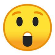 😲 Emoji erstauntes Gesicht Google Android 10.0.