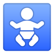 🚼 Emoji Señal De Bebé en Google Android 10.0.