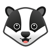 Emoji 🦡 Tasso su Google Android 10.0.