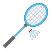 🏸 Emoji Badminton na Google Android 10.0.