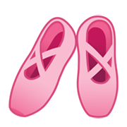 🩰 Emoji Zapatillas De Ballet en Google Android 10.0.