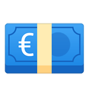 💶 Emoji Nota De Euro na Google Android 10.0.