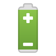 Emoji 🔋 Batteria su Google Android 10.0.