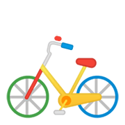 Emoji 🚲 Bicicletta su Google Android 10.0.