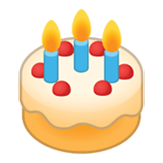 🎂 Emoji Geburtstagskuchen Google Android 10.0.