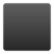 ⬛ Emoji großes schwarzes Quadrat Google Android 10.0.