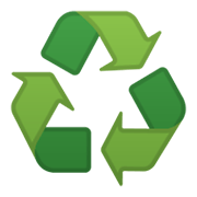 ♻️ Emoji Símbolo De Reciclagem na Google Android 10.0.