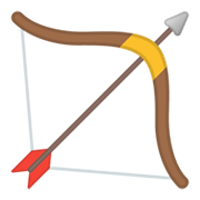 Émoji 🏹 Arc Et Flèche sur Google Android 10.0.