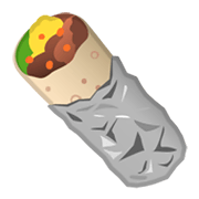 🌯 Emoji Burrito en Google Android 10.0.