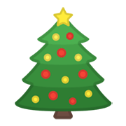 🎄 Emoji árbol De Navidad en Google Android 10.0.
