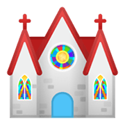 Emoji ⛪ Chiesa su Google Android 10.0.